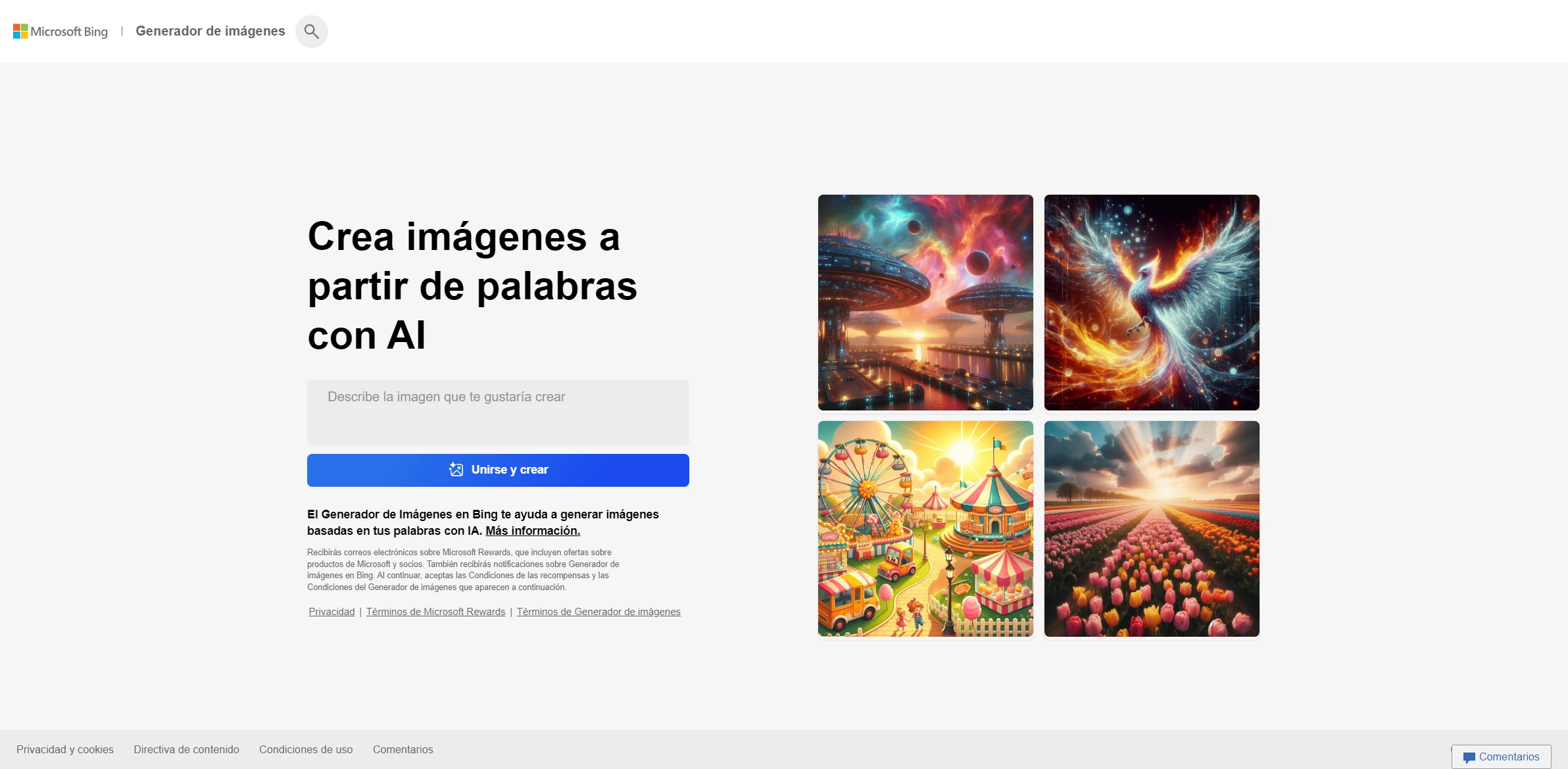 Bing Images – Create