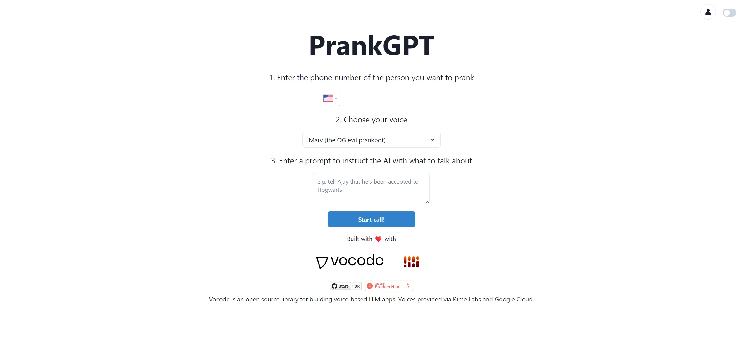 PrankGPT