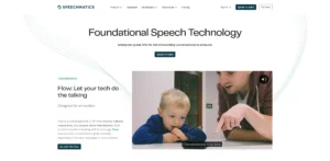 Herramienta IA Speechmatics Speechmatics